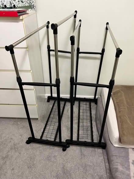Photo of free 2 x hanger rails (Brays Grove CM18) #3