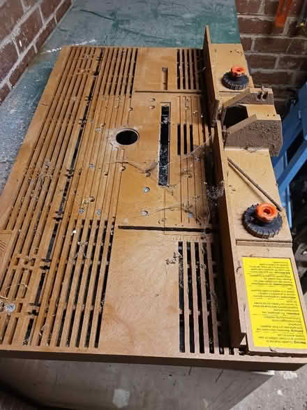 Photo of free Router table top. (Morley DE21) #1
