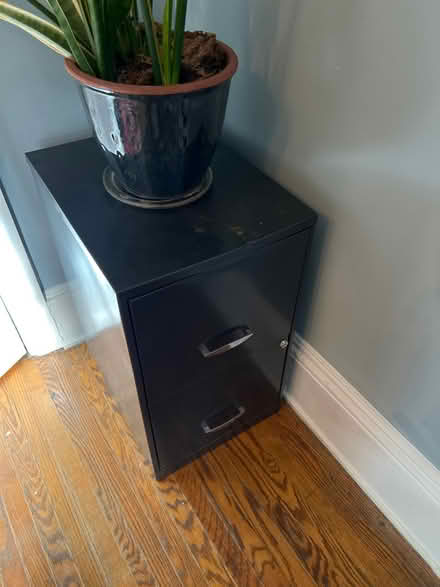 Photo of free Metal filing cabinet (Downtown Guelph) #1