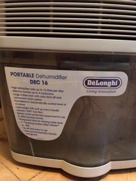 Photo of free Dehumidifier (New Marston OX3) #2