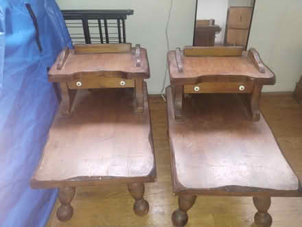 Photo of free Vintage wood furniture (Culver City. Studio village.) #1