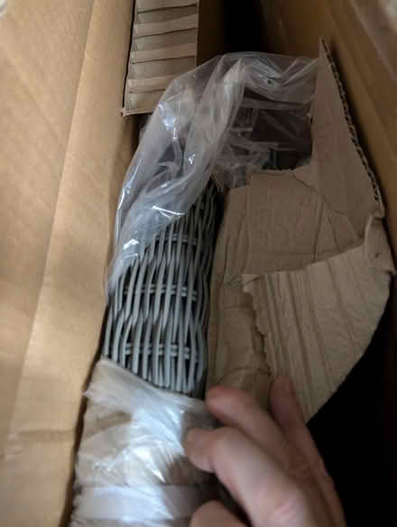 Photo of free John Lewis rattan table top (Worcester WR1) #2