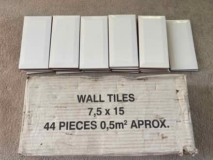 Photo of free White wall tiles (Bosham) #1