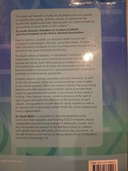 Photo of free Reference book on Dyslexia (AL6 Welwyn) #2
