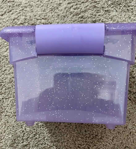 Photo of free Purple Plastic Tote (Owings Mills,MD) #3