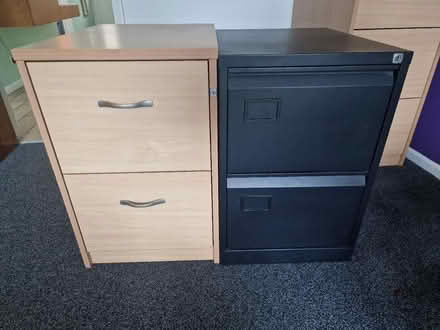 Photo of free 2 x 2 Drawer Filing Cabinets (Knebworth SG3) #1
