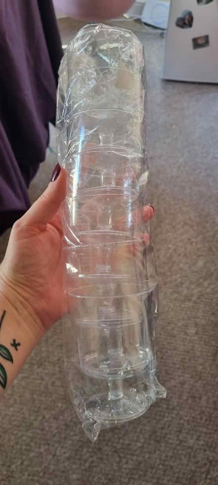 Photo of free Plastic wine glasses (Tunbridge Wells, St James) #1