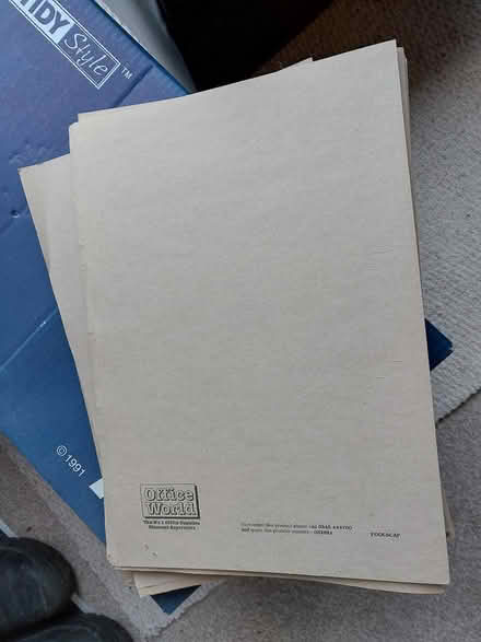 Photo of free File folders (stroud GL5, near college) #1
