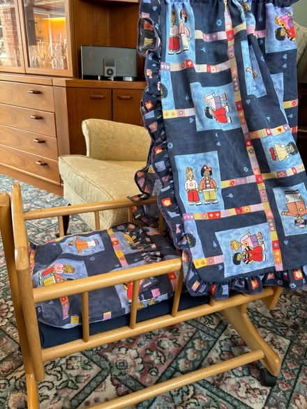 Photo of free Dolls Rocking Cradle/crib (Newport Pagnell MK16) #3