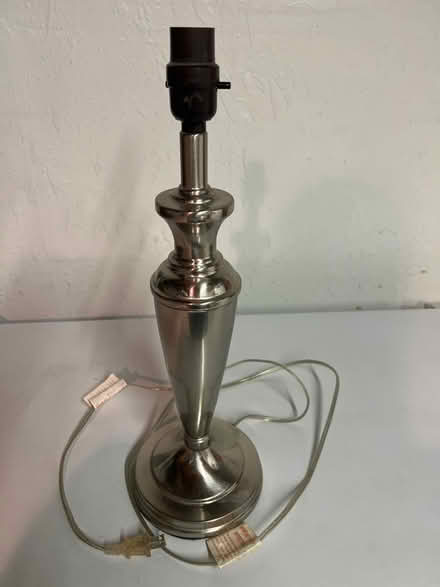 Photo of free Brushed stainless steel lamp (Sunnyvale - Ponderosa Park) #1