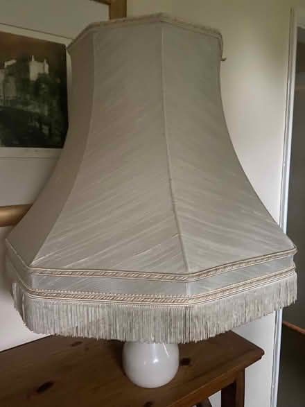 Photo of free Cream lamp shade (Ambrosden OX25) #1