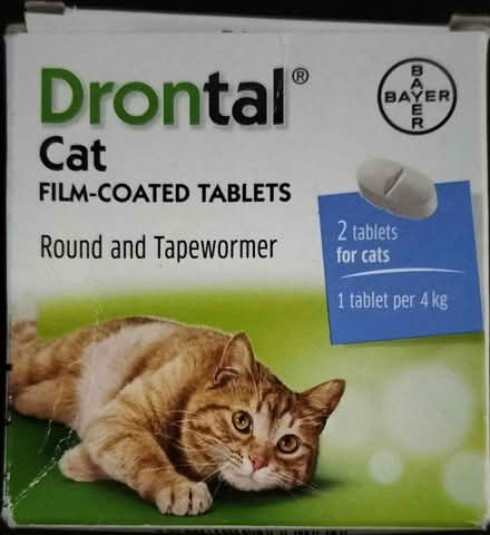 Photo of free Cat tablets for round and tapeworm (Kelham Island S3) #1