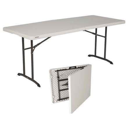 Photo of folding table (West Side) #1