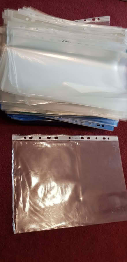 Photo of free A4 poly pockets (Morecambe LA4) #1