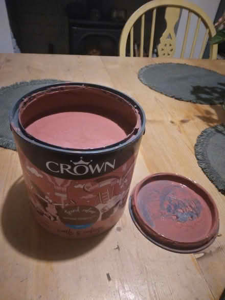 Photo of free Crown matt emulsion, Winter Cherry (Cale Green SK3) #2