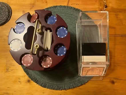 Photo of free Poker chips and card shoe ♣️ (Croydon) #1