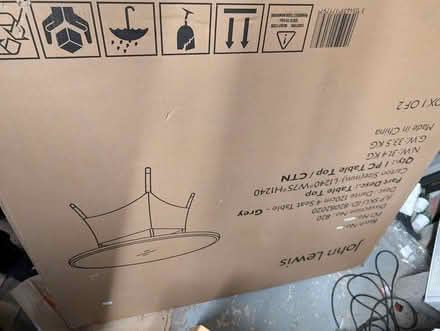 Photo of free John Lewis rattan table top (Worcester WR1) #1