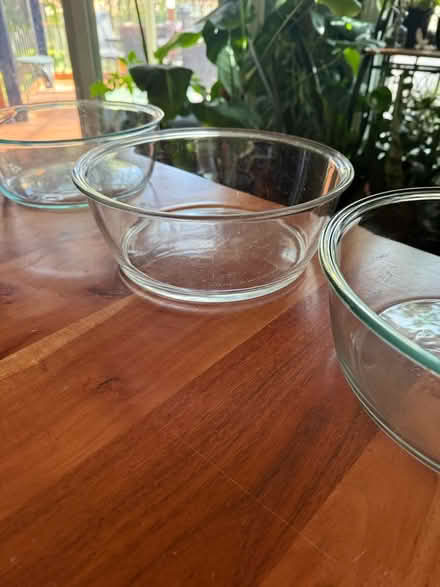 Photo of free 3 large Pyrex glass bowls (Mississauga/ Streetsville) #2
