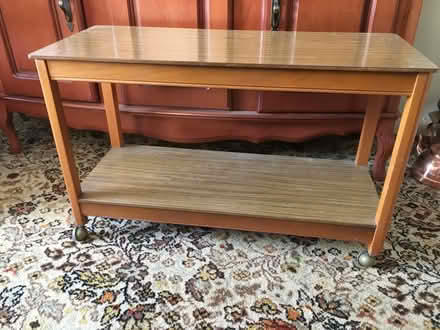 Photo of free Small table on wheels (CB6) #2