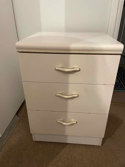 Photo of free 3 drawers bedside (Kingston KT2) #1