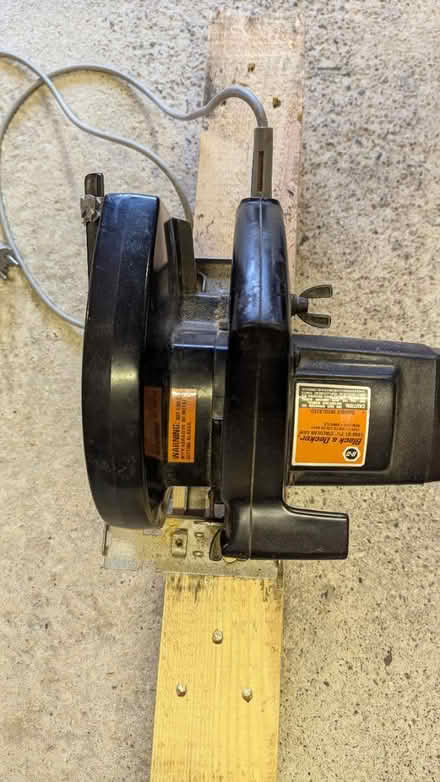 Photo of free Black&Decker Circular Saw (Falkirk FK1) #2