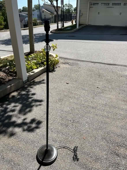 Photo of free Black floor lamp (West Chester Borough) #1