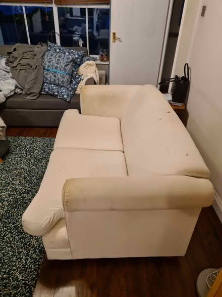 Photo of free Sofa - old, cream (Bradley Stoke BS32) #3