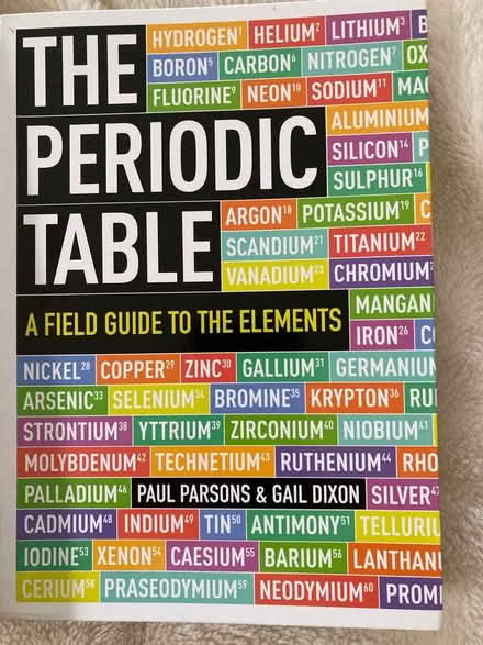 Photo of free Periodic table book (Caister-on-Sea) #1