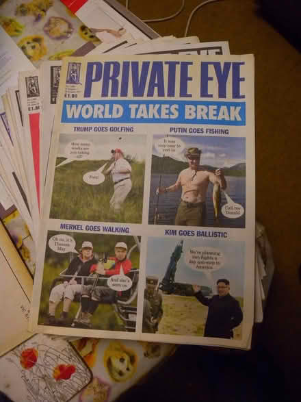 Photo of free private eye mag (Derby DE23) #1