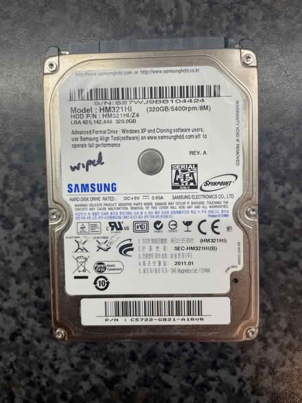 Photo of free laptop harddrive (Lightpill GL5) #1