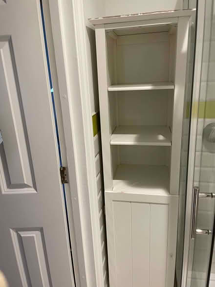 Photo of free Tall white bathroom/kitchen cupboard (Hove Station area BN3) #2