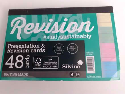 Photo of free Presentation/revision cards (Styvechale, Coventry) #1