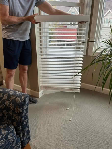 Photo of free Custom 2” Wood Blinds (North Shore / below Troy Hill) #2