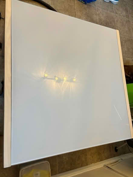 Photo of free Glass top extending table (Horsham) #2