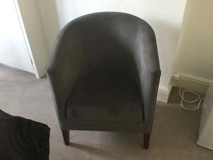 Photo of free Grey bedroom chair (Kingston upon Thames KT1) #1