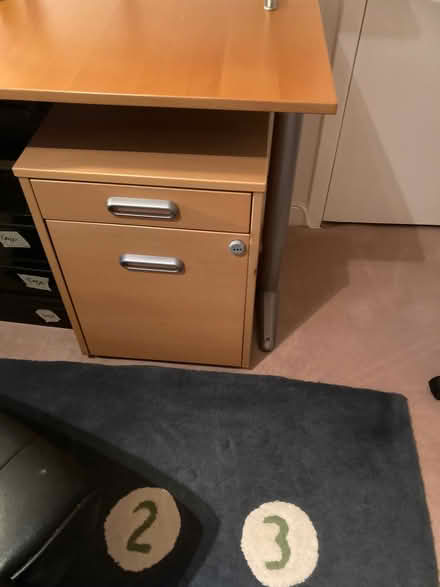Photo of free Huge big office desk and filing drawers (Bonaly EH13) #1