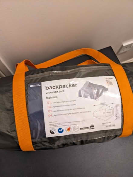 Photo of free Mountain warehouse backpacker 2 man (Central Croydon CR0) #1