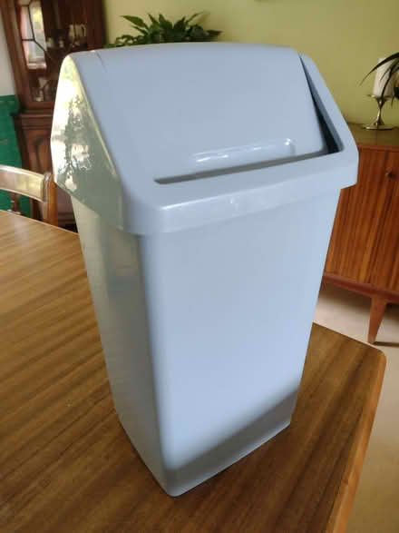 Photo of free Small blue flip top bin (Six Ways AL8) #1