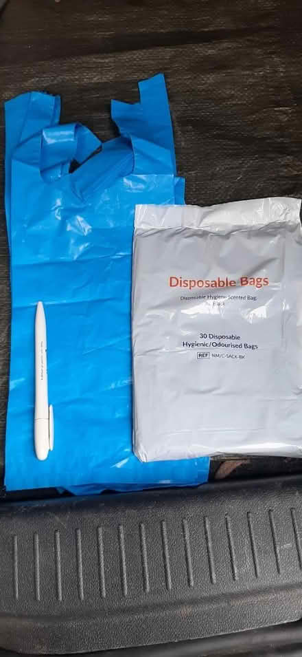 Photo of free Disposable hygiene bags (KT6 Surbiton) #1