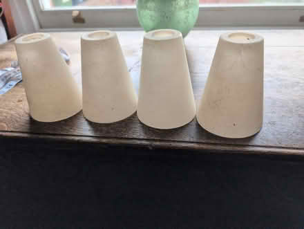 Photo of free Four small glass shades (Neasden NW10) #1