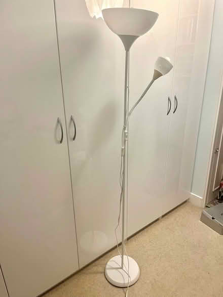 Photo of free IKEA White Floor / Reading Light Lamp (Hertford Heath SG13) #1