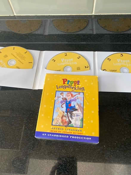 Photo of free Pippi long stocking audio cds (AL3) #1