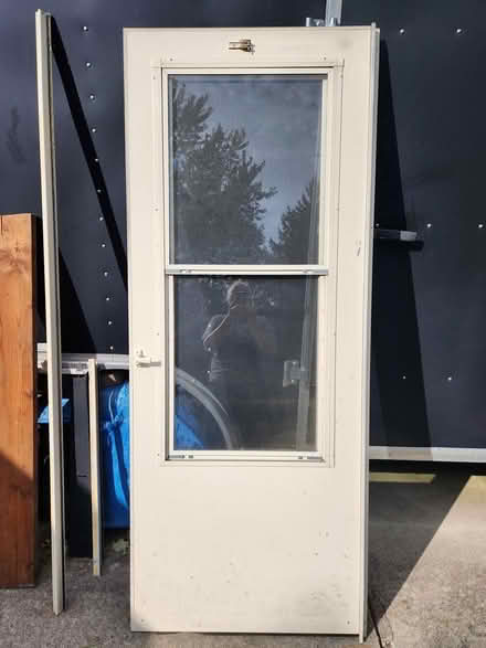 Photo of free White screen door (Hartland area) #1
