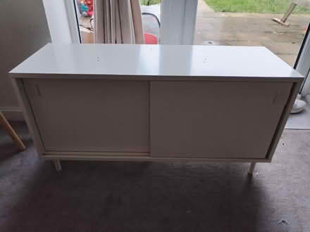 Photo of free White ikea TV stand (Wokingham) #1