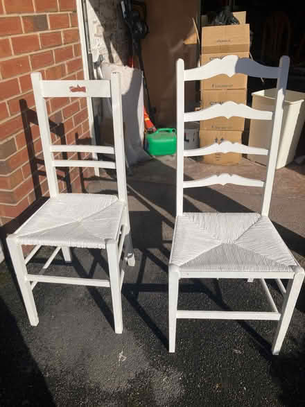 Photo of free Two lightweight painted chairs (Bunbury CW6) #1
