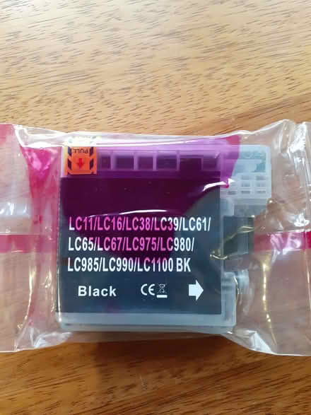 Photo of free Brother Black Printer Ink Cartridge (Wirksworth DE4) #1