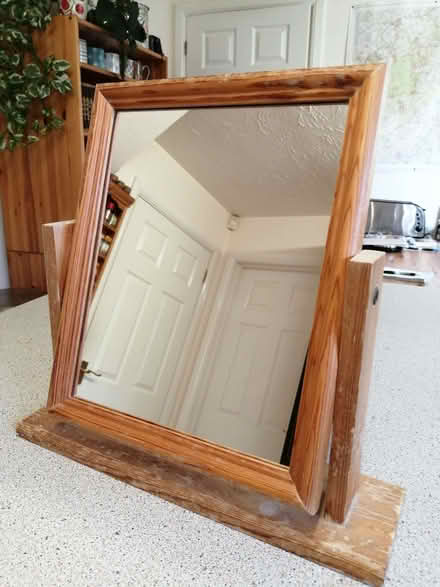 Photo of free Small tilting mirror. For upcycling (Stonehouse GL10) #1