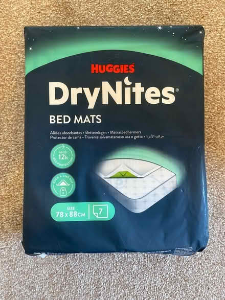 Photo of free Huggies Dry Nites bed mats (DE6 Hulland Ward) #1