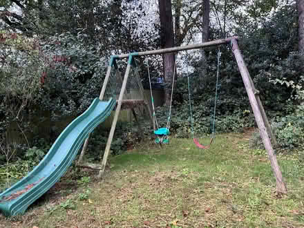 Photo of free Children’s swing and slide set (Long Ditton KT6) #1