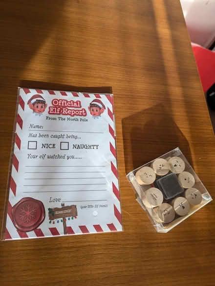 Photo of free Christmas Elf Reports & Stamps (Clapham) #1